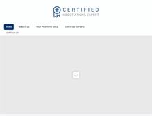 Tablet Screenshot of certifiednegotiationsexpert.com